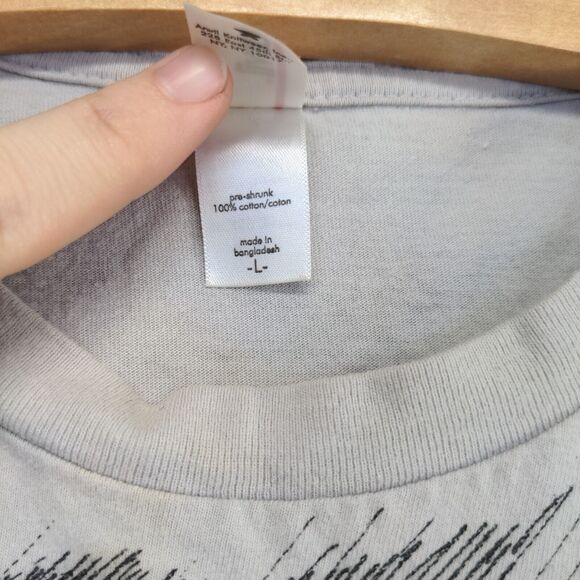 Anvil Men's Virtus Death Wicked T-Shirt Gray Large Skull Grim Reaper Graphic - Picture 13 of 16